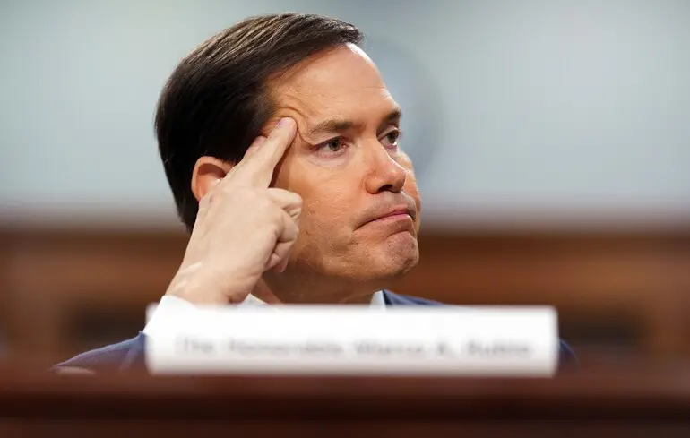 На самом деле Рубио не поддержал 