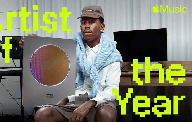 Tyler, The Creator з нагородою Apple Music.