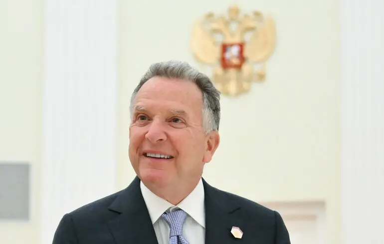 Спецпредставник президента США Стів Віткофф перед зустріччю з російським диктатором Владіміром Путіним у Кремлі, Москва, Росія / 25 квітня 2025 року