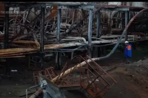 «Боляче дивитися»: вперше з’явилися кадри із наслідками ударів РФ по газових об’єктах України