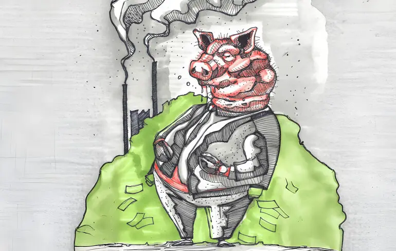 Mindich-style Makhnonomics—An Inevitable Consequence of Irrational Economic Model