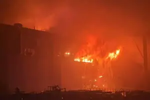 Масштабна пожежа в 