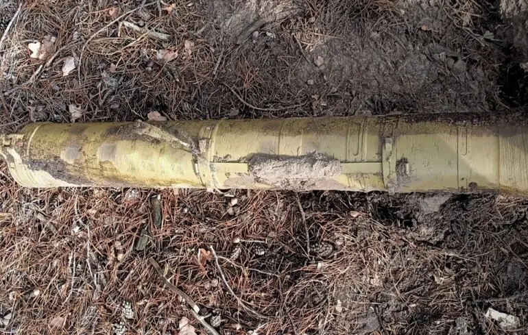 На Київщині чоловік знайшов у лісі протитанкову ракету