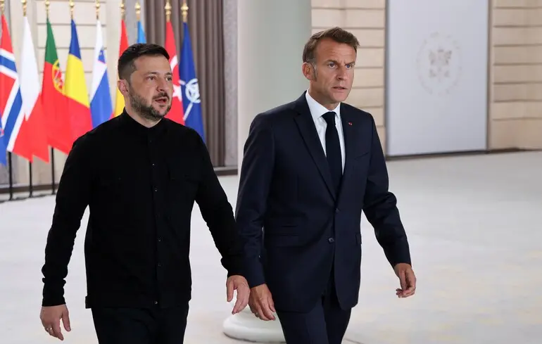 Зеленський і Макрон обговорять 1 грудня мирний план