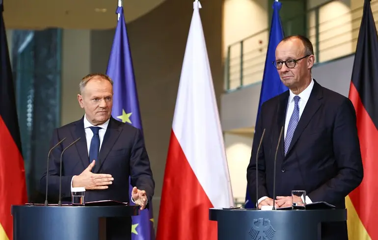 Почему встреча Мерца и Туска в Берлине превратилась в спор: детали от Politico