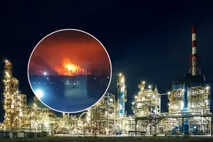 Ключовий хімзавод палає у Росії: там роблять вибухівку для армії