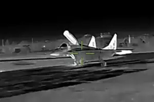 Спецпідрозділ ГУР «Примари» уразив ворожий винищувач МіГ-29 у Криму: відео