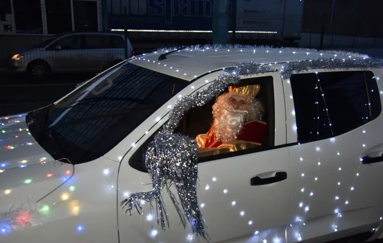 Святий Миколай прибув в Україну через пункт «Рава-Руська»