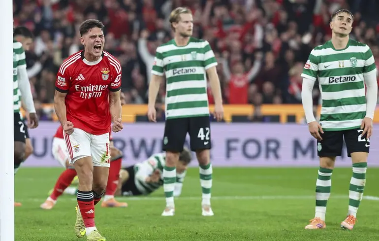 Судаков забив за "Бенфіку" у принциповому матчі в Португалії