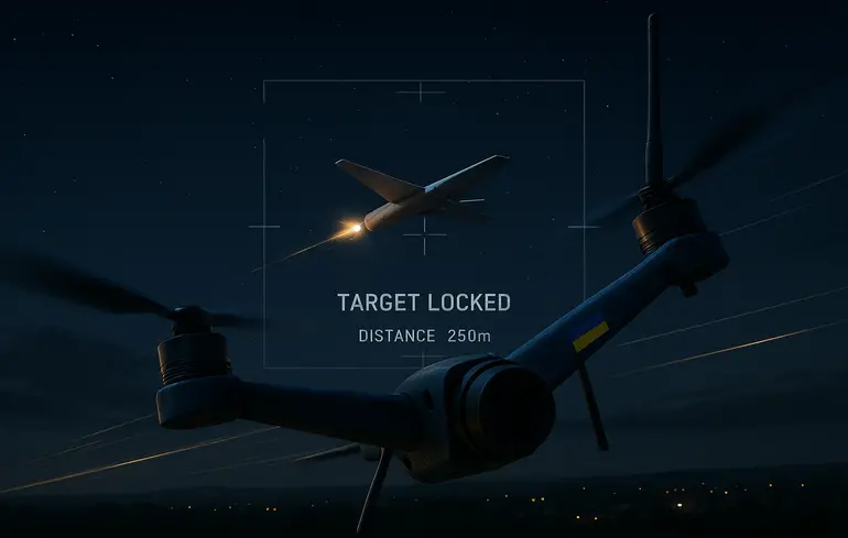 Cyrus: Украинские дроны-перехватчики и реактивные 