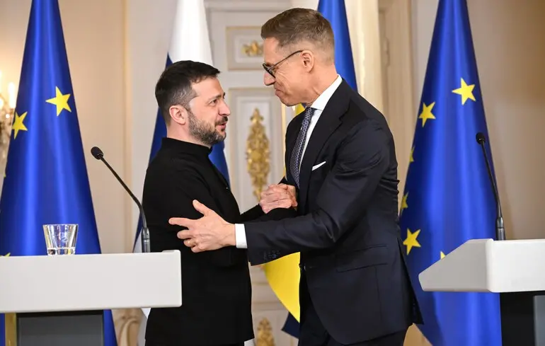 Зеленський зустрівся з президентом Фінляндії 