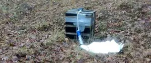 На Волыни нашли шар с белорусскими контрабандными сигаретами. Скорее всего, они предназначались не нам