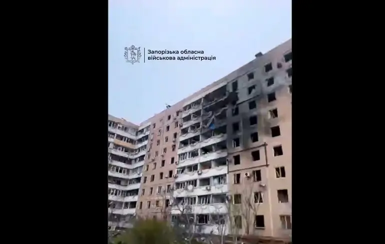 Россияне КАБами атаковали Запорожье. 