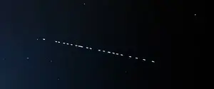 Аномалія в космосі: SpaceX втратила зв'язок із супутником Starlink