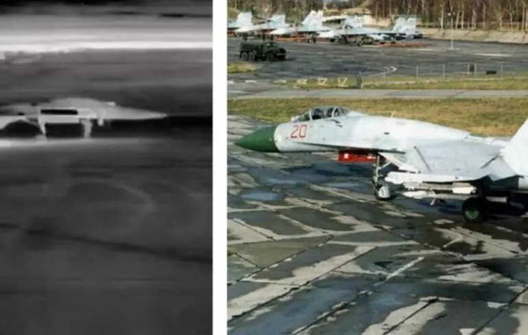 Дрони СБУ уразили два винищувача Су-27 у Криму