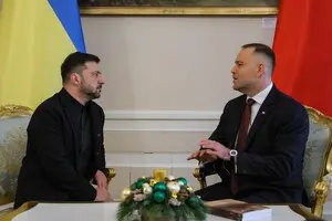 Навроцкий вручил Зеленскому знаковый подарок: двухтомник 