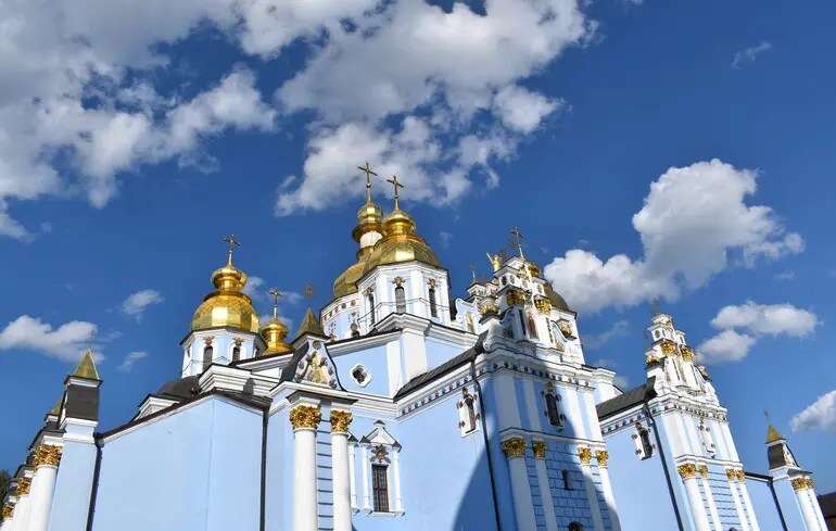 Михайлівський Золотоверхий собор в Києві.