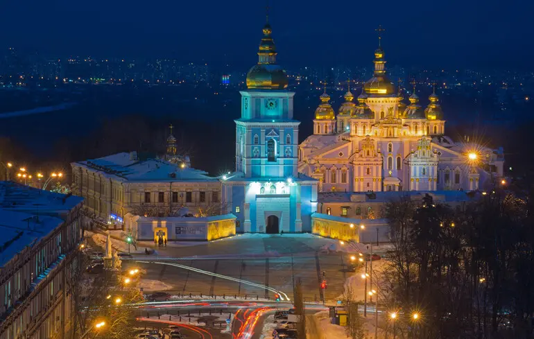 Михайлівський Золотоверхий собор в Києві.