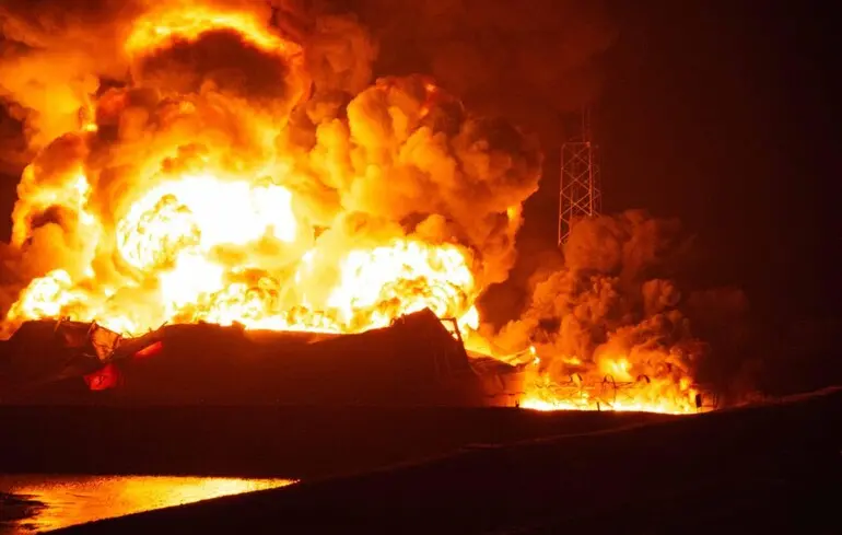 Россия атаковала газовые добычи и ТЭЦ 