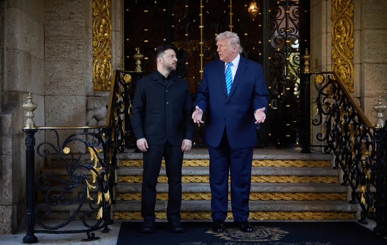 Зустріч Володимира Зеленського і Дональда Трампа у Флориді, США / 28 грудня 2025 року