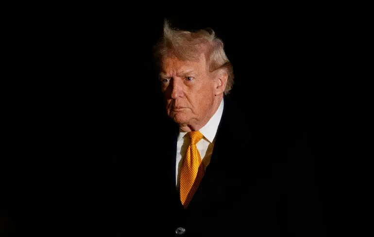 Президент США Дональд Трамп возвращается в Белый дом / 4 января 2026 года