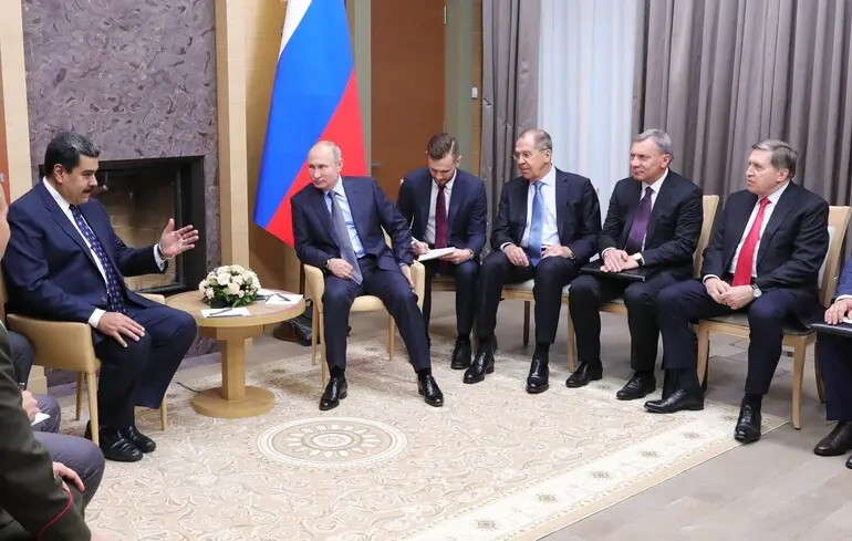 Мадуро в Москве, 2018 год.