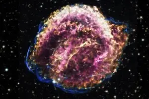 NASA показало видео расширения сверхновой
