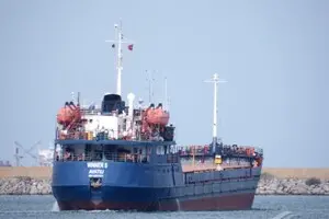 В Каспийском море затонуло иранское судно, которое связывают с поставками оружия в Россию