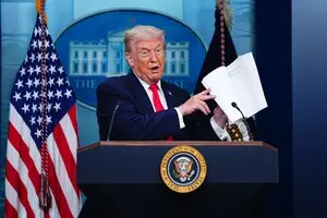 Предшественники, критика НАТО и ООН и кипа достижений: Трамп рассказывает о результатах работы за год