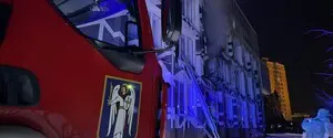 Из-за воздушного удара по Киеву погиб человек, есть пострадавшие, в столице перебои с тепло- и водоснабжением