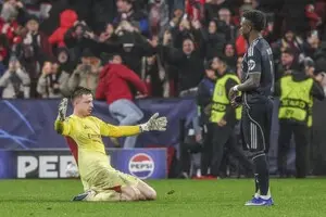 Украинец Трубин попал в команду недели Лиги чемпионов по версии УЕФА
