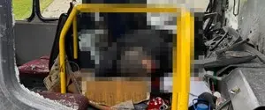 В Херсоне обстрелян маршрутный автобус — погиб водитель, пассажиры получили ранения