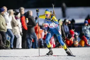 Украина стала третьей в медальном зачете чемпионата Европы по биатлону