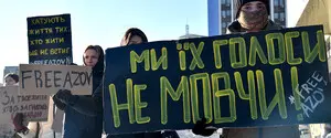 Мороз не остановил: в Киеве снова напомнили о пленных воинах