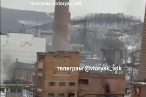 Во Владивостоке произошел пожар на ТЭЦ. Жители остались без электричества