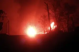 Дроновий удар по Одесі росіяни зосередили в одній точці, там спалахнула масштабна пожежа