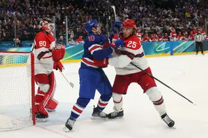 Сборная США обыграла Данию в хоккейном матче на Олимпиаде-2026