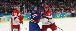 Сборная США обыграла Данию в хоккейном матче на Олимпиаде-2026
