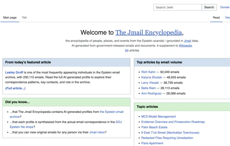Главная страница Jwiki.