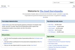 Jmail запустила ИИ-энциклопедию связей Эпштейна
