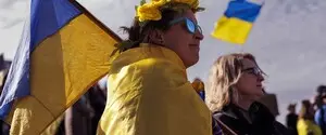 В Вашингтоне состоялся митинг в поддержку Украины накануне четвертой годовщины полномасштабного вторжения РФ
