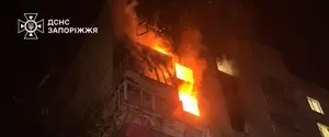 Россияне повторно атаковали Запорожье и повредили образовательное учреждение