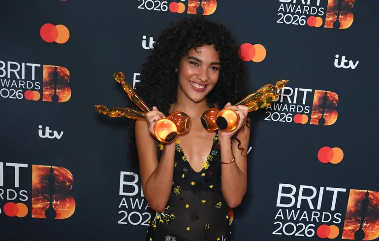 Оливия Дин на Brit Awards 2026.