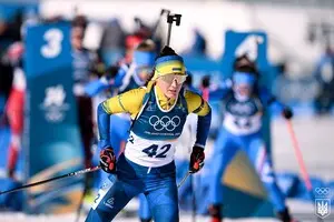 Украинская биатлонистка выиграла золото юниорского чемпионата мира