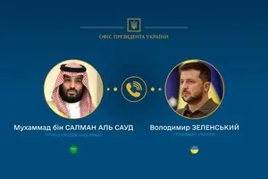 Зеленский провел разговор с принцем Саудовской Аравии