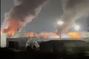 Дроны поразили важный пункт нефтяной логистики РФ в Краснодарском крае: видео
