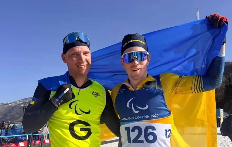 Сборная Украины завоевала четыре медали во второй день Паралимпиады-2026