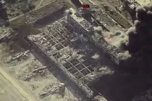 В оккупированном Донецке полностью уничтожен склад 