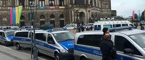 Из центра Дрездена из-за бомбы эвакуировали 18 тысяч человек