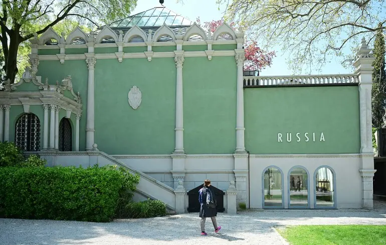 Российский павильон на Венецианской биеннале.